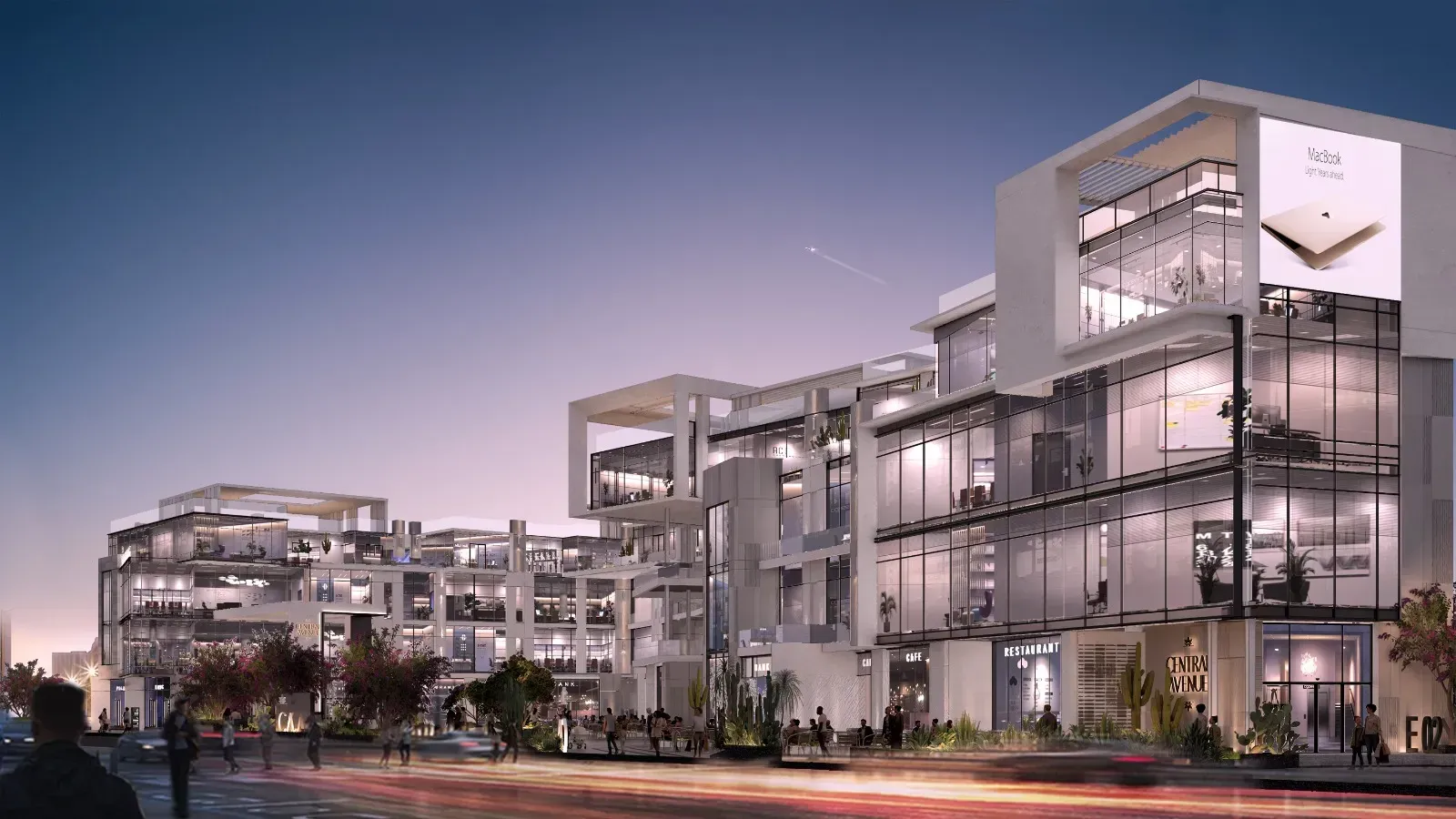 Central Avenue in El Sheikh Zayed by Mabany Edris